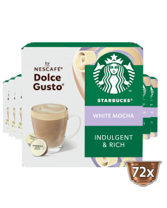 Starbucks® White Mocha 72 Cápsulas