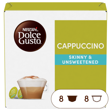 Caja de 16  cápsulas Cappuccino Light 16 Cápsulas de NESCAFÉ Dolce Gusto