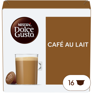 Caja de 16  cápsulas Café con Leche 16 Cápsulas de NESCAFÉ Dolce Gusto