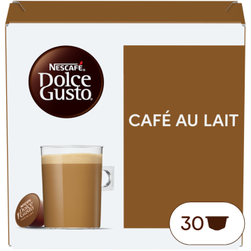 Caja de 30  cápsulas Café con Leche 30 Cápsulas de NESCAFÉ Dolce Gusto