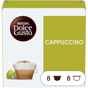 Caja de 16  cápsulas Cappuccino 16 Cápsulas de NESCAFÉ Dolce Gusto