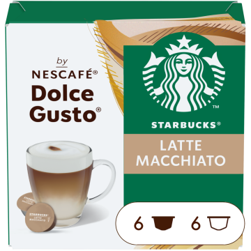 Starbucks® Latte Macchiato 12 Cápsulas