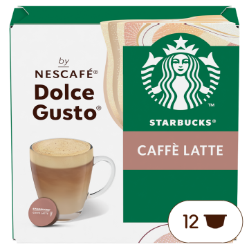 Starbucks® Caffè Latte 12 Cápsulas