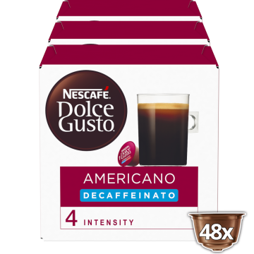 Americano Descafeinado 48 Cápsulas