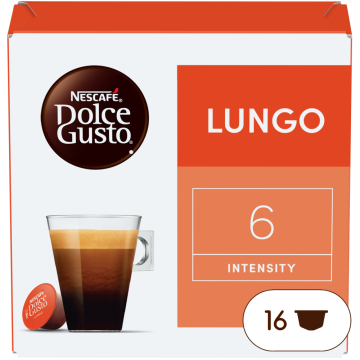 Caja de 16  cápsulas Lungo 16 Cápsulas de NESCAFÉ Dolce Gusto
