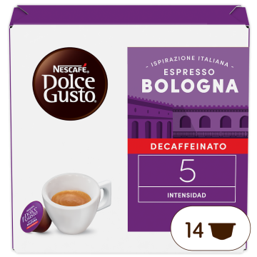 ISPIRAZIONE ITALIANA ESPRESSO BOLOGNA DESCAFEINADO 14 CÁPSULAS