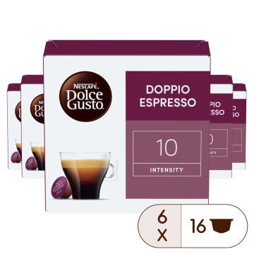 Caja de 96  cápsulas Espresso Doppio 96 Cápsulas de NESCAFÉ Dolce Gusto