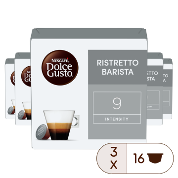 Caja de 48  cápsulas Ristretto Barista 48 Cápsulas de NESCAFÉ Dolce Gusto