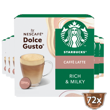 Starbucks® Caffè Latte 72 Cápsulas