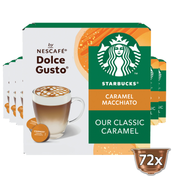 Starbucks® Caramel Macchiato 72 Cápsulas