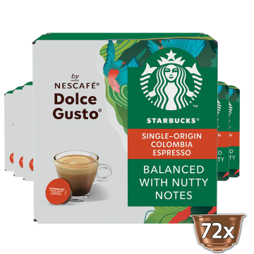 Starbucks® Espresso Colombia 72 Cápsulas