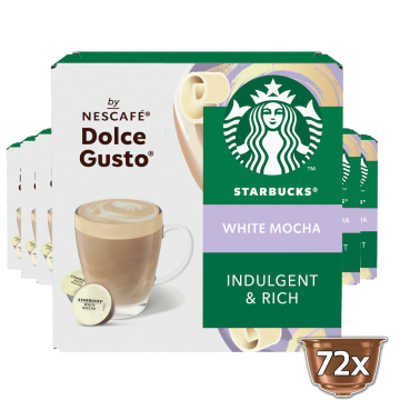 Starbucks® White Mocha 72 Cápsulas