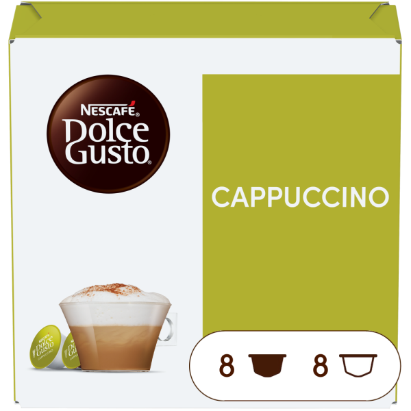 Caja de 16  cápsulas Cappuccino 16 Cápsulas de NESCAFÉ Dolce Gusto
