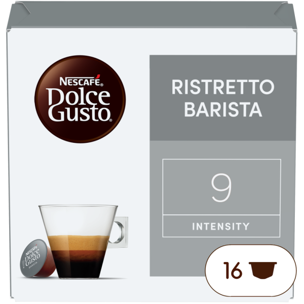 Caja de 16  cápsulas Ristretto Barista 16 Cápsulas de NESCAFÉ Dolce Gusto
