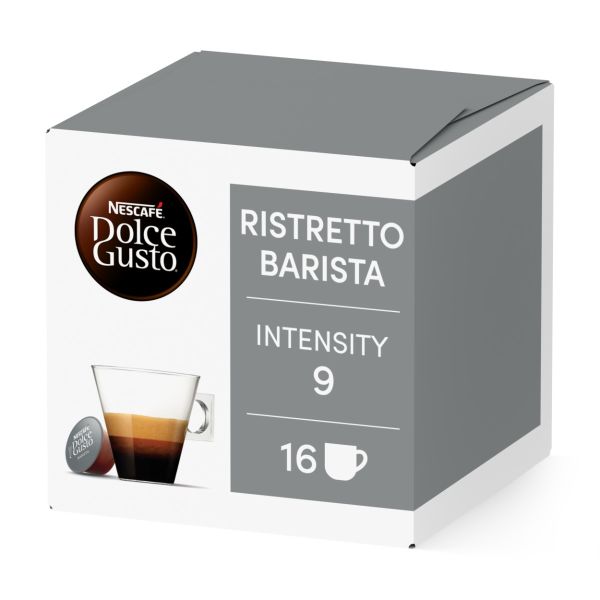 Caja de 16  cápsulas Ristretto Barista 16 Cápsulas de NESCAFÉ Dolce Gusto