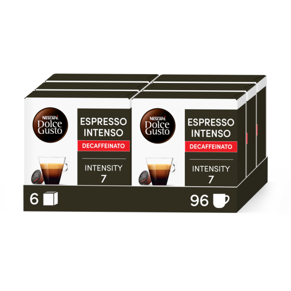 Espresso Intenso Descafeinado Dolce Gusto® 96 Cápsulas