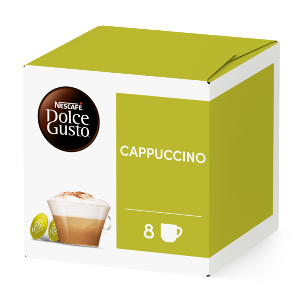 Caja de 16  cápsulas Cappuccino 16 Cápsulas de NESCAFÉ Dolce Gusto