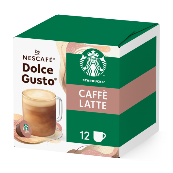 Caffè Latte Starbucks® 12 cápsulas