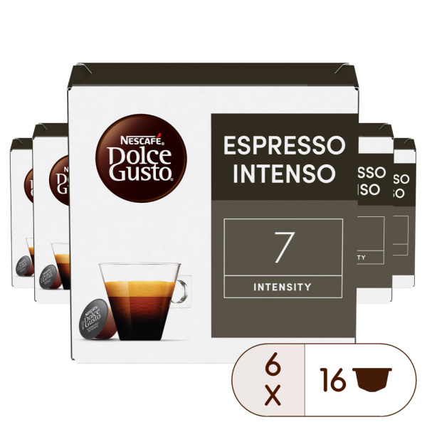 Caja de 96  cápsulas Espresso Intenso 96 Cápsulas de NESCAFÉ Dolce Gusto