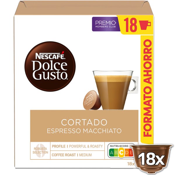 Cortado 18 cápsulas