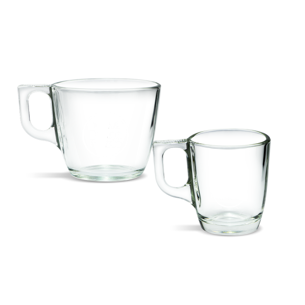 Set de dos tazas para Espresso y Lungo