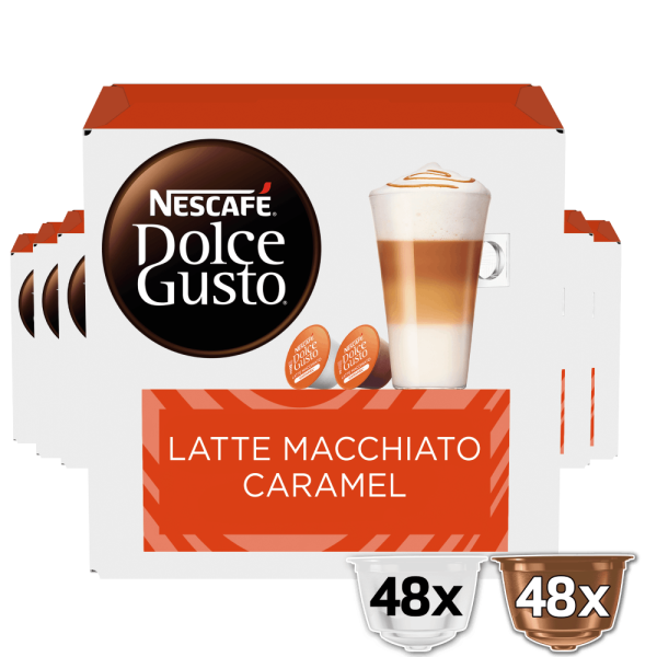 Latte Macchiato Caramel Dolce Gusto® 96 Cápsulas