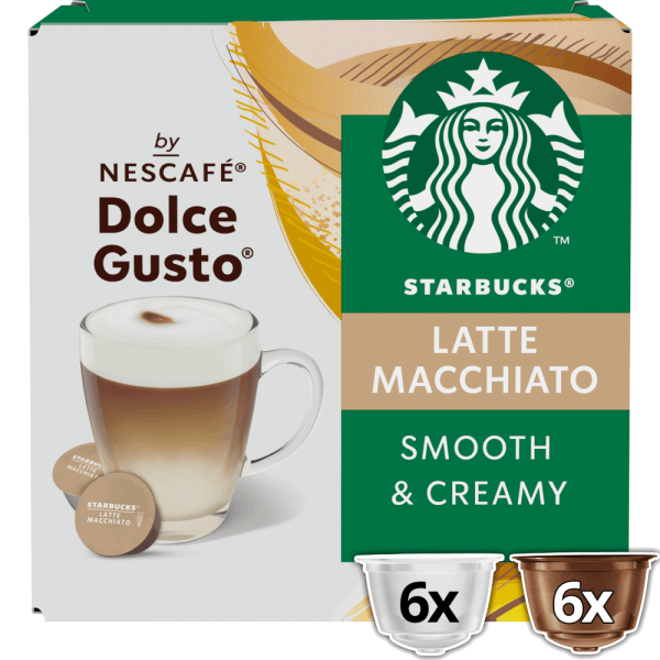 Starbucks® Latte Macchiato 12 Cápsulas