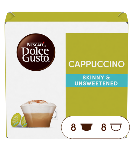 Caja de 16  cápsulas Cappuccino Light 16 Cápsulas de NESCAFÉ Dolce Gusto