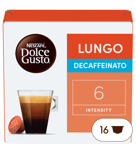 Lungo Descafeinado 16 Cápsulas