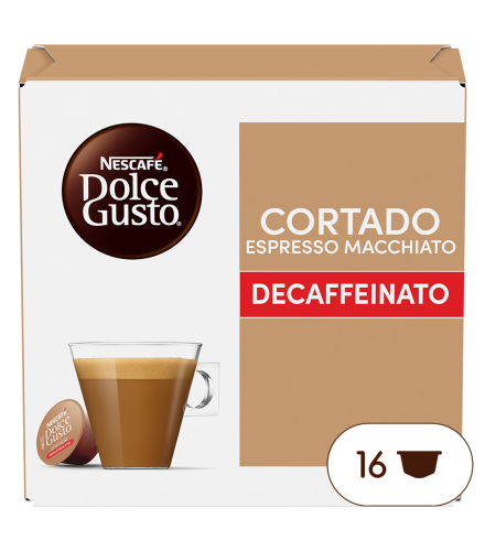 Cortado Descafeinado 16 Cápsulas