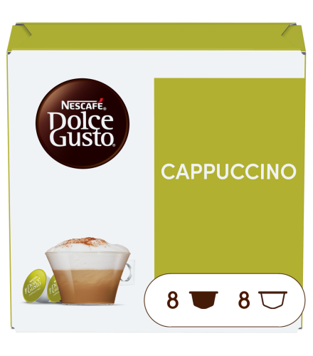 Caja de 16  cápsulas Cappuccino 16 Cápsulas de NESCAFÉ Dolce Gusto