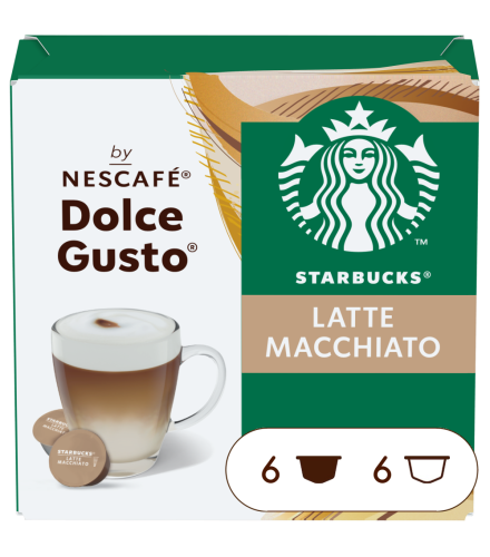 Starbucks® Latte Macchiato 12 Cápsulas