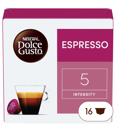 Caja de 16  cápsulas Espresso 16 Cápsulas de NESCAFÉ Dolce Gusto