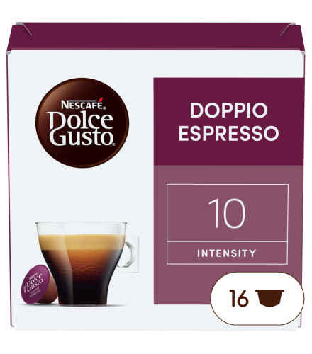 Caja de 16  cápsulas Espresso Doppio 16 Cápsulas de NESCAFÉ Dolce Gusto