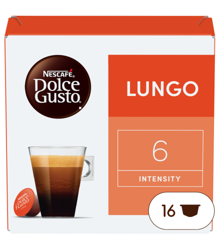 Caja de 16  cápsulas Lungo 16 Cápsulas de NESCAFÉ Dolce Gusto