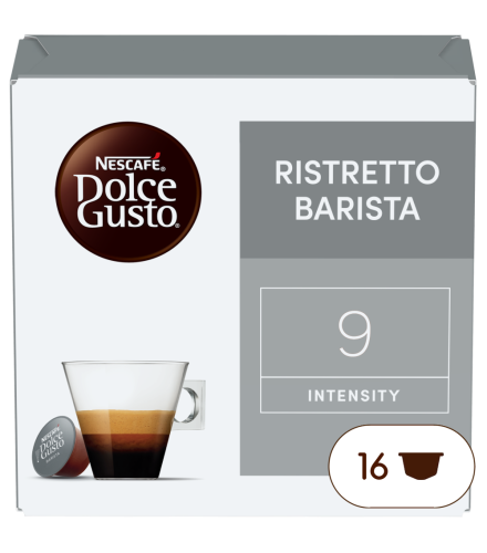Caja de 16  cápsulas Ristretto Barista 16 Cápsulas de NESCAFÉ Dolce Gusto