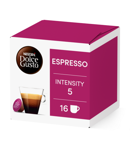 Caja de 16  cápsulas Espresso 16 Cápsulas de NESCAFÉ Dolce Gusto