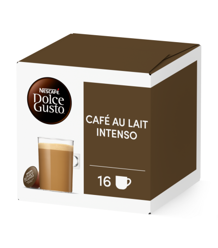 Caja de 16  c&aacute;psulas Caf&eacute; con Leche Intenso 16 C&aacute;psulas de NESCAF&Eacute; Dolce Gusto