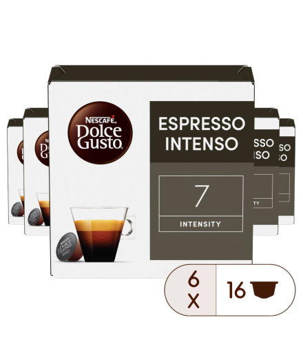 Caja de 96  cápsulas Espresso Intenso 96 Cápsulas de NESCAFÉ Dolce Gusto