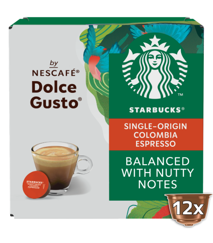 Starbucks® Espresso Colombia 12 Cápsulas