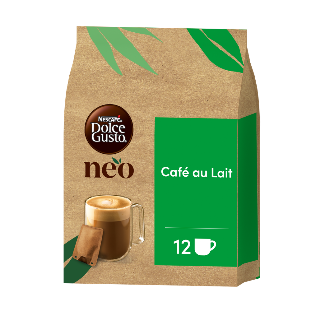 Pack de 12 cápsulas de NEO Café con Leche
