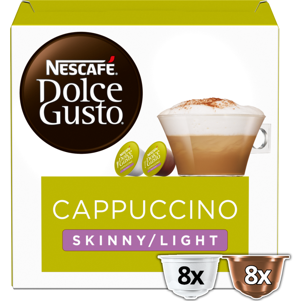 Cápsulas de café Cappuccino Light - NESCAFÉ® Dolce Gusto®