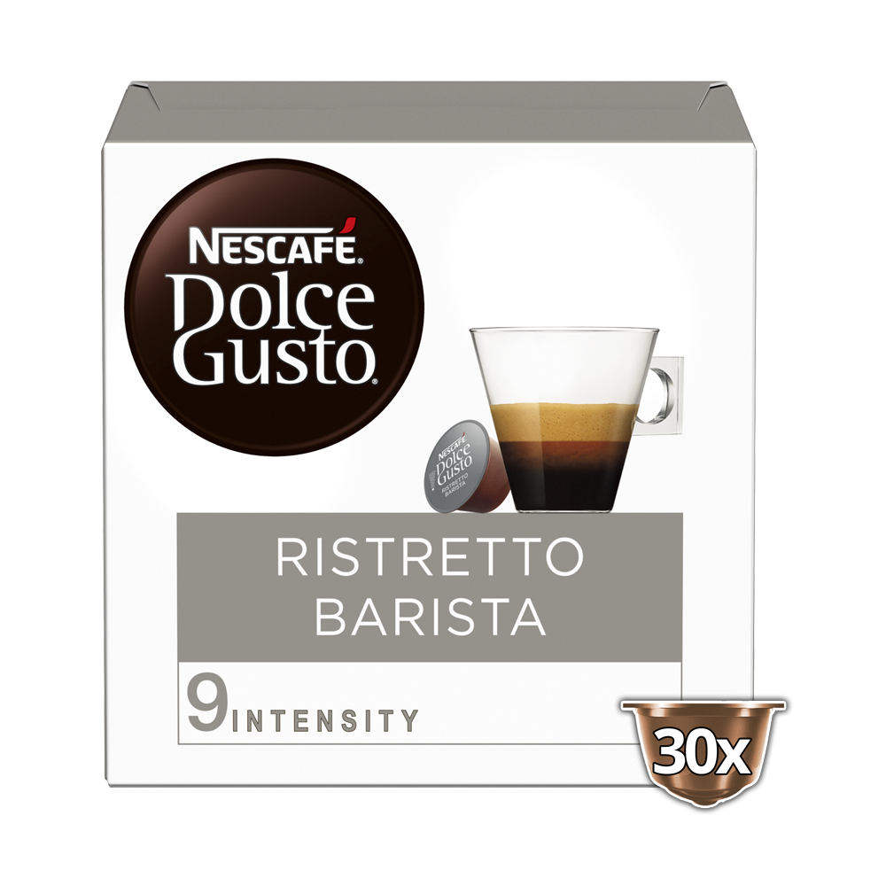 Cápsulas café Ristretto barista 30 uds - NESCAFÉ® Dolce Gusto®
