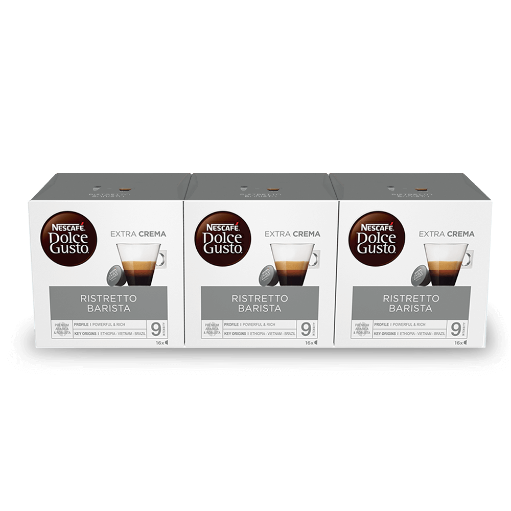 Pack 48 cápsulas Café Ristretto Barista - NESCAFÉ® Dolce Gusto®