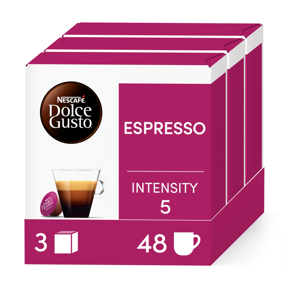 Caja de 48  cápsulas Espresso 48 Cápsulas de NESCAFÉ Dolce Gusto