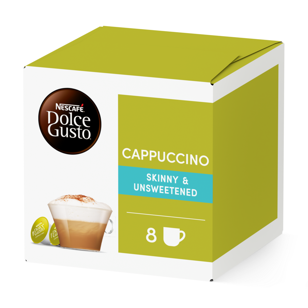 Caja de 16  cápsulas Cappuccino Light 16 Cápsulas de NESCAFÉ Dolce Gusto
