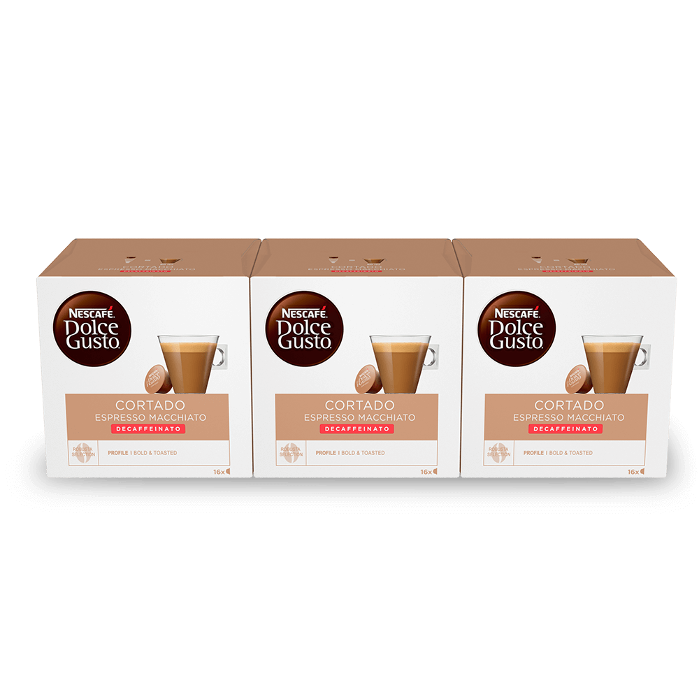 Pack 48 uds Café Cortado Descafeinado - NESCAFÉ® Dolce Gusto®