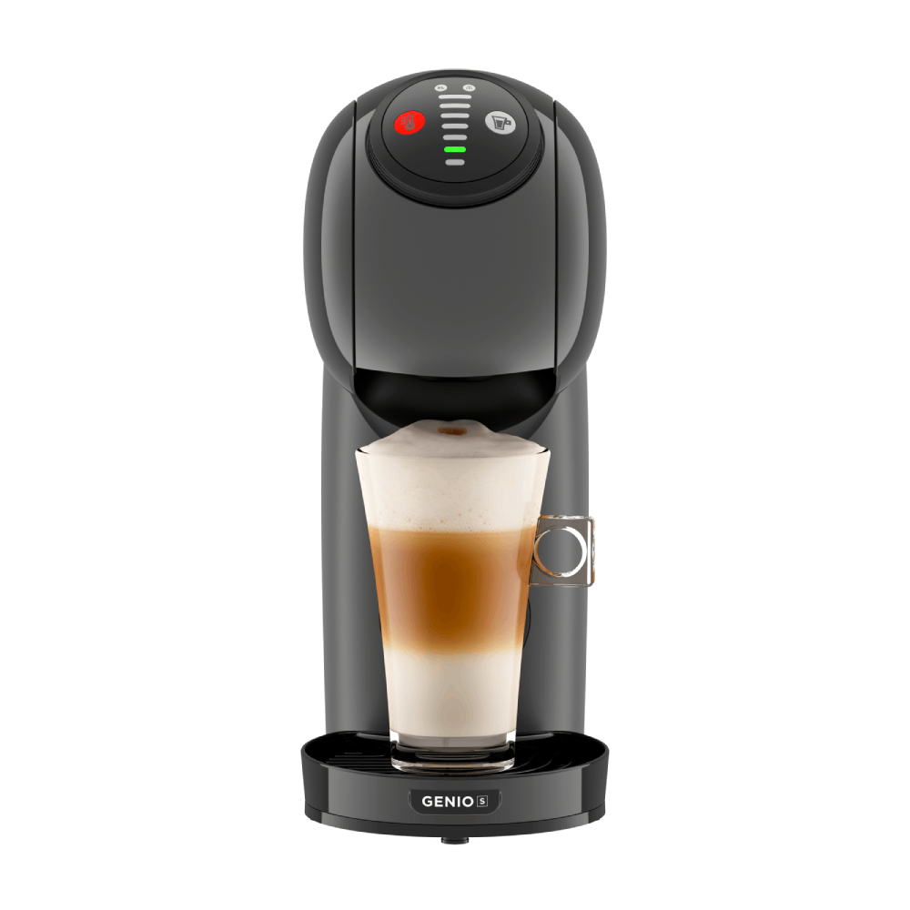 Cefetera Cafetera De'Longhi® Genio S Automática Antracita NESCAFÉ Dolce Gusto - Frontal