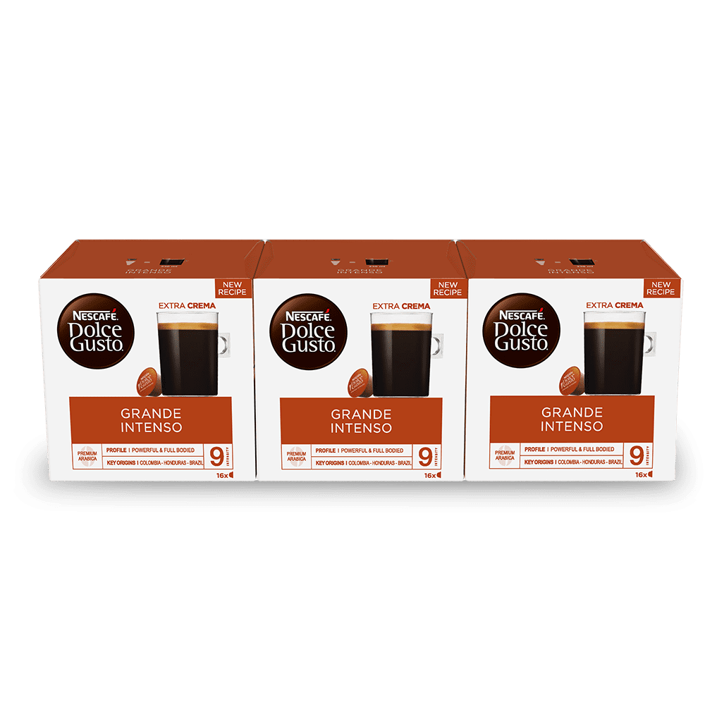 Pack 48 cápsulas Café Grande Intenso - NESCAFÉ® Dolce Gusto®