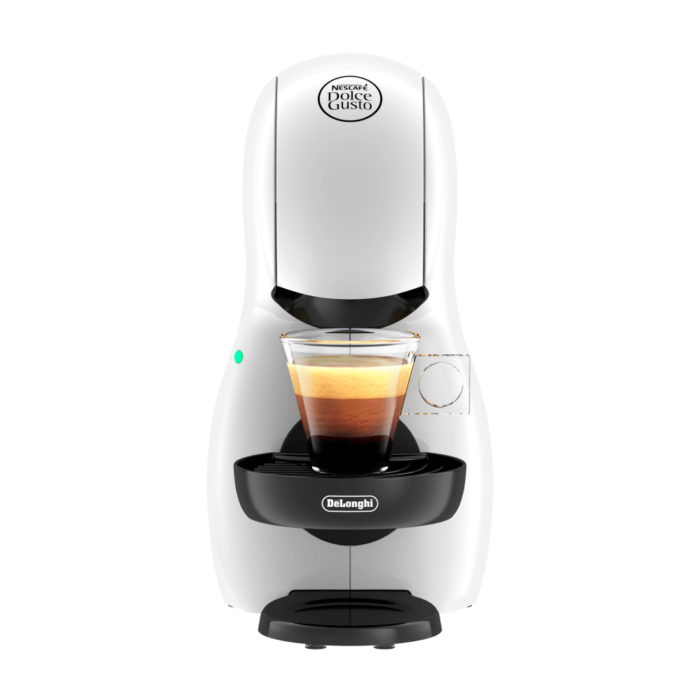 Cefetera Piccolo XS De’longhi® Manual Blanca NESCAFÉ Dolce Gusto - Frontal
